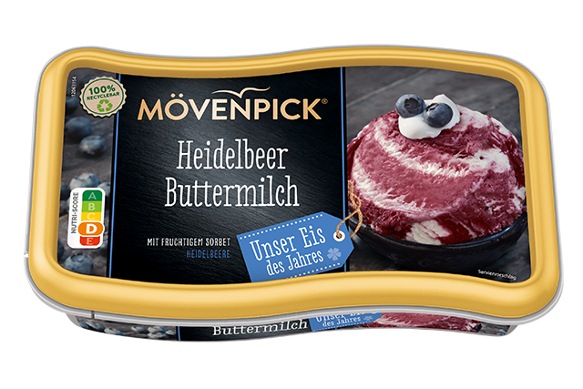 Heidelbeer Buttermilch