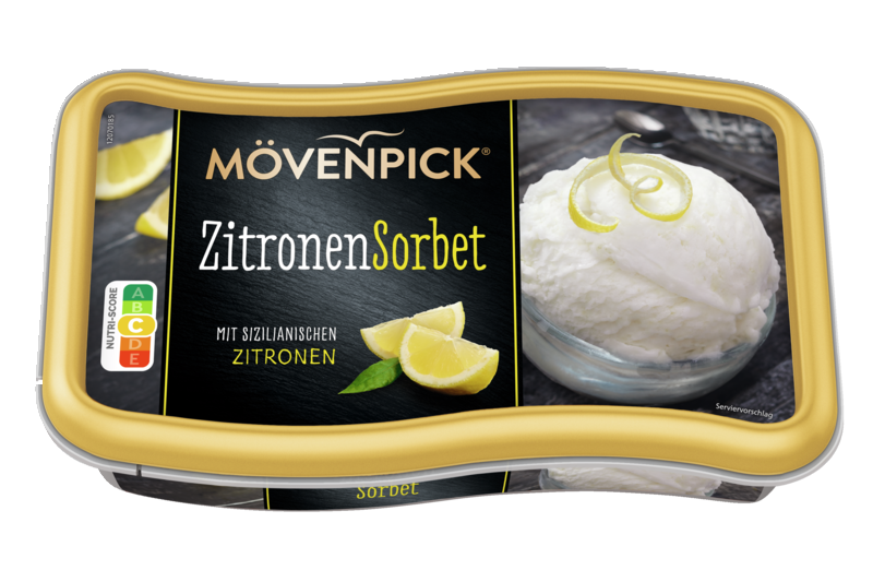 Zitronen Sorbet